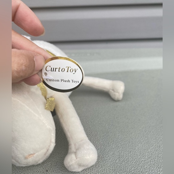 Vintage Serta TRUMP Home No. #9 Gold Sheep Plush - Picture 3 of 9